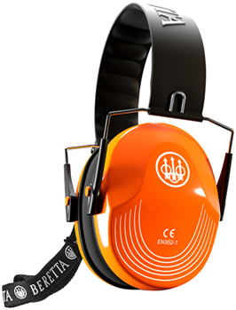 146421 Beretta USA CF1000000204FF Safety Pro Muff 25 dB Florescent Orange Ear Cups with