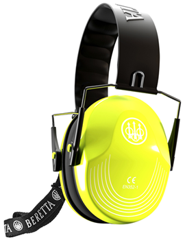 146422 Beretta USA CF1000000202FF Safety Pro Muff 25 dB Florescent Yellow Ear Cups with