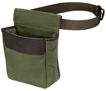 146434 Beretta USA BS961020610076 Waxwear Shell Pouch 50rd Capacity Green Cotton with L
