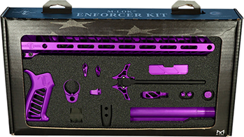 146525 Timber Creek Outdoors TCOEKPPA Enforcer Complete Build Kit Purple Anodized for A