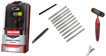 146593 Birchwood Casey HMPNCHKIT Hammer and Punch Set 19 Pieces