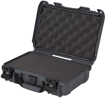 Nanuk (plastica 146614 Nanuk 9091007 909  Waterproof & Airline Approved Graphite Resin with Cubed Foam