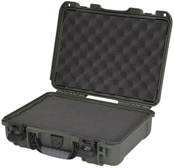 Nanuk (plastica 146617 Nanuk 9101006 910  Waterproof Olive Resin with Foam Padding & Airline Approved 1