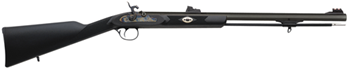 Traditions Inc DEERHUNTER Traditions R3300850 Deerhunter  50 Cal Percussion 24" Blued Barrel Black Synthet