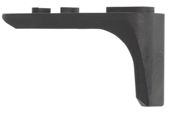 Tacfire 146760 TacFire  Handstop Gen 2 1-Slot Black Aluminum for M-Lok Rail