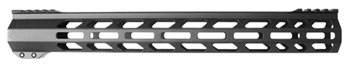 Tacfire 146781 TacFire  A.C.E. M-Lok Handguard 15" Black Hardcoat Anodized Aluminum for AR-15