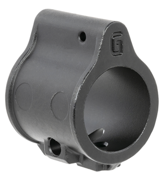 146856 Geissele Automatics  Super Gas Block .750" Steel Black Nitride for AR Platform