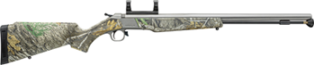 Cva/blackpowder 147012 CVA PR2118SM Wolf V2 50 Cal 209 Primer 24" Matte Stainless Barrel/Rec Realtree E