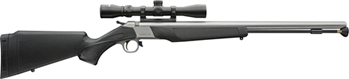 Cva/blackpowder 147018 CVA PR2117SSC Wolf V2 50 Cal 209 Primer 24" Matte Stainless Barrel/Rec Black Syn