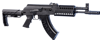 147233 Crosman CAK1 AK1  CO2 177 BB 28rd Overall Black Finish with Folding Adjustable S