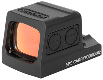 Holosun Technol 147568 Holosun EPSCARRYGR6 EPS Carry Black Anodized 1x 6 MOA Green Dot Reticle Includes