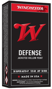 Winchester Ammu 147609 Winchester Ammo USA38AJHP USA  38 Special 125 gr Jacketed Hollow Point (JHP) 50