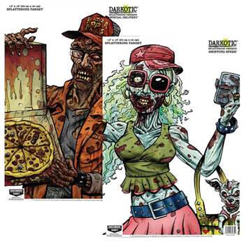 147714 Birchwood Casey 35628 Darkotic Splatter Target Combo Pack Special Delivery & Sho