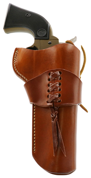 147834 Galco WWR320 Wrangler  OWB Leather Tan Belt Loop Fits Ruger Wrangler Right Hand