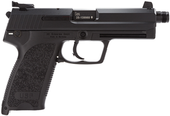 Heckler & Koch USP45T HK M704501TA5 USP45 Tactical DA/SA 45ACP 5.09" TB 12+1 Poly Grip Blued