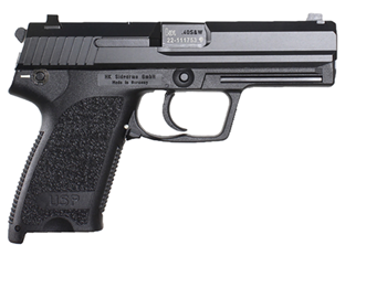 Heckler & Koch  H&K M704501A5 USP45 DA/SA 45ACP 4.25" 12+1 Modular Synthetic Grip Blued