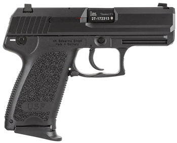 Heckler & Koch USP9C H&K M709031A5 USP9 Compact DA/SA 9mm 13+1 3.58" Modular Synthetic Grip Blued