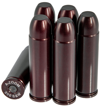 Pachmayr 15587 A-Zoom 16144 Revolver Snap Caps  500 S&W Mag 6 Pkg.