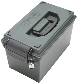 Mtm Molded Prod 15898 MTM Case-Gard AC11 Ammo Can  Forest Green Polypropylene 707 CU