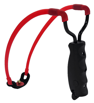 Beeman/sr Indus 15970 Marksman 3030 Marksman 3030 Traditional Slingshot Red Hyper-Velocity Band Black
