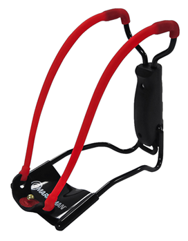 Beeman/sr Indus 15971 Marksman 3055 Marksman 3055 Folding Slingshot Red Hyper-Velocity Band Black Mold