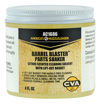 Cva/blackpowder 16619 CVA AC1686 Barrel Blaster Parts Soaker Removes Fouling 4 oz Liquid