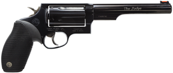 45410 Taurus 2441061T Judge 410/45LC 6.5" 5rd FO Sight Ribber Grip Overlay Blued