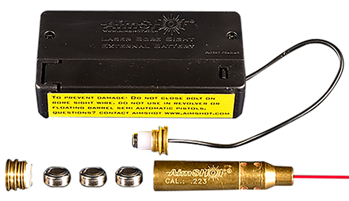 18186 Aimshot BS22320X Laser Boresighter  Cartridge 223 Rem Brass 20X Brighter