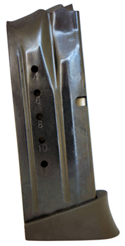 Promag 18212 ProMag SMIA15 OEM  Blued Steel Detachable 12rd 9mm Luger for S&W M&P Compact