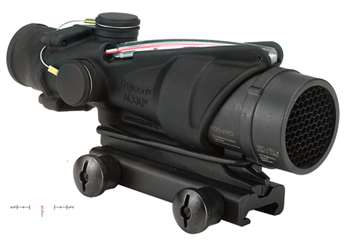18266 Trijicon TA31RCOA4CP ACOG 4x32mm RCO A4 20 Red Chevron 36.8ft@100yds FOV Matte