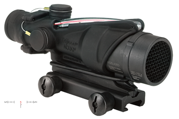 18267 Trijicon TA31RCOM4CP ACOG 4x32mm USMC 36.8ft@100yds FOV Red Chevron Matte