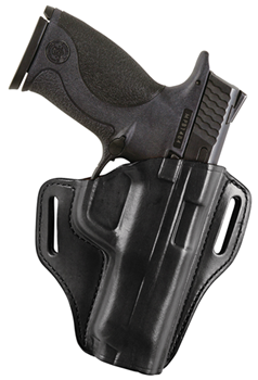 1870 Bianchi 23942 57 Remedy  Size 12 OWB Leather Black Belt Slide Fits Colt 1911 Com