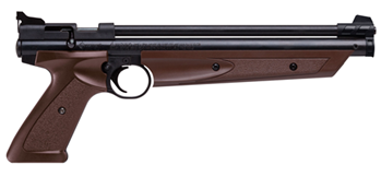 19156 Crosman P1377BR American Classic  Pump 177 Pellet,177 BB 1rd Brown Frame Brown P