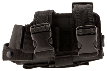 Ncstar / Vism 1929 NcStar CVDLHOL2954B Drop Leg  OWB PVC Fabric Black Leg Fits Universal Semi-Auto