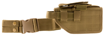 Ncstar / Vism 1931 NcStar CVDLHOL2954T Drop Leg  Tan PVC Fabric Tactical Universal Semi-Auto Handgu
