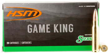 Hsm/hunting Sha 20843 HSM 300SAV6N Game King  300 Savage 150 gr Sierra GameKing Spitzer Boat-Tail 20 B