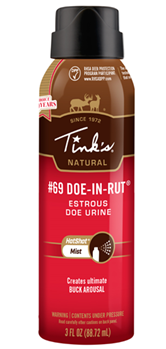 21701 Tinks W5310 #69 Hot Shot Deer Attractant Doe In Estrus Scent 3 oz