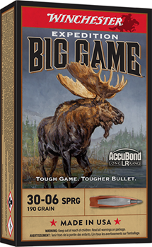 Winchester Ammu 22371 Winchester Ammo S3006LR Expedition Big Game  30-06 Springfield 190 gr AccuBond L