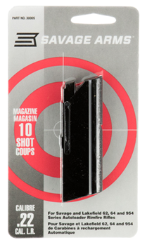 22591 Savage 30005 64 Series 22 Long Rifle 10 rd Blued Finish