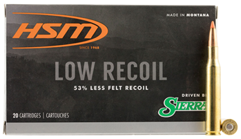 Hsm/hunting Sha 22726 HSM 27014N Low Recoil  270 Win 130 gr Polymer Tip 20 Bx/ 20 Cs