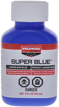 Birchwood Labor 23403 Birchwood Casey 13425 Super Blue Liquid Gun Gun Blue 3 oz