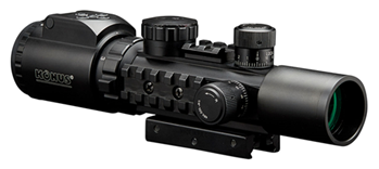 23879 Konus 7170 KonusPro AS-34 Matte Black 2-6x28mm 34mm Tube Dual Illuminated (Red/G