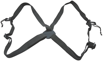 24015 Butler Creek 16123 Bino Buddy Elastic Shoulder Harness Black
