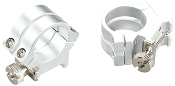 24075 Weaver Mounts 49056 Quad-Lock Rings Quad Lock High 1" Diameter Silver
