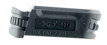 24269 Springfield Armory XDS5001M Backstrap Sleeve  made of Polymer with Black Finish