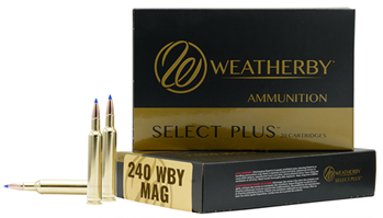 24417 Weatherby B24080TTSX Select Plus  240 Wthby Mag 80 gr Barnes Tipped TSX Lead Fre