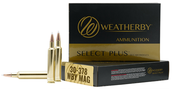 24424 Weatherby B303165TTSX Select Plus  30-378 Wthby Mag 165 gr Barnes Tipped TSX Lea