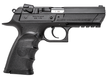 2461 Magnum Research BE99003RL Baby Eagle III  9mm Luger 4.43" 10+1 Black Polymer Fra