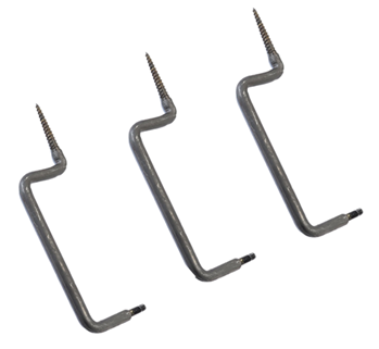 Gsm Outdoors 24921 Stealth Cam STCTS3PK Tree Screw Mounts Compatible With 1/4"-20 thread adapter Bl