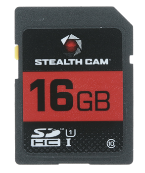 Gsm Outdoors 24923 Stealth Cam STC16GB SD Memory Card  16Gb